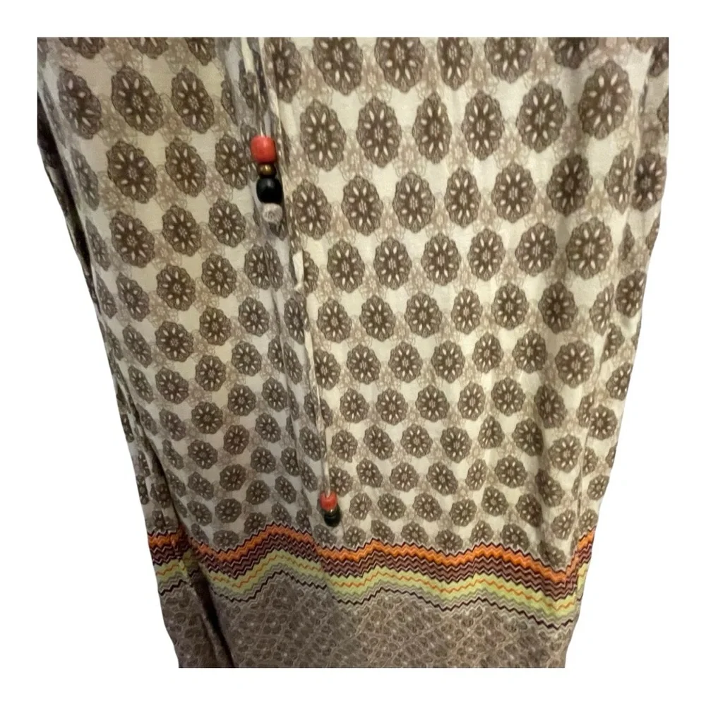 B Darlin Brown Sleeveless Spaghetti Strap Maxi Sundress - Picture 4 of 4